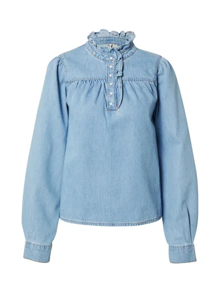 ONLY Bluză ONLLucia denim albastru