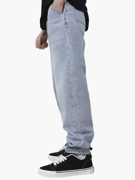 Джинси мом YUKI блакитний