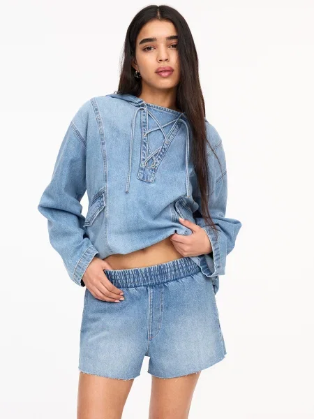 Pull&Bear Jeans deschis albastru
