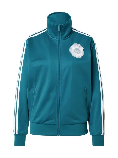 ADIDAS ORIGINALS Gornji dio trenirke petrol bijela