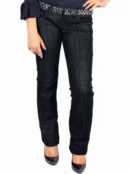 Прямые джинсы Gf Ferre синие