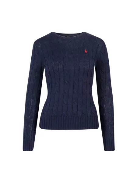 Sweter Ralph Lauren z kaszmiru niebieski