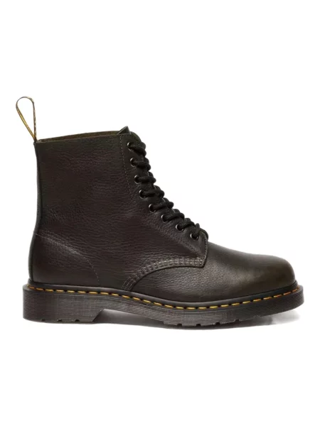 Botki Dr. Martens skórzane brązowe
