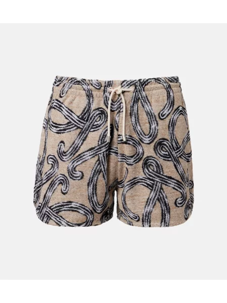Pantaloni scurți Loewe bej