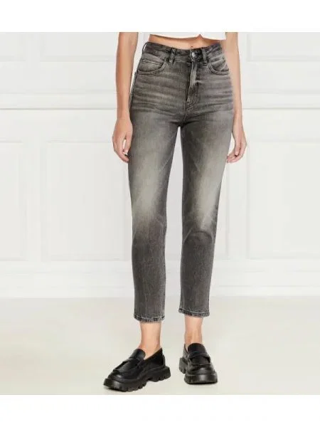 HUGO Blugi | Tapered fit gri