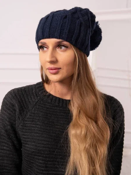 Șapcă Kesi din fleece albastru