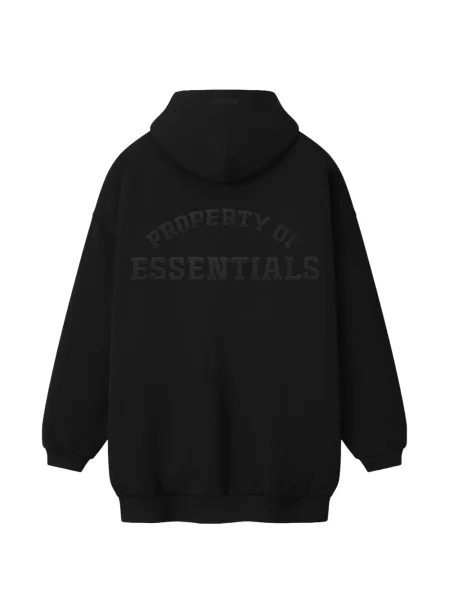 Hoodie Fear Of God Essentials μαύρο