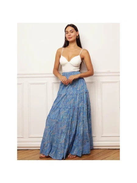 Fustă La Modeuse albastru