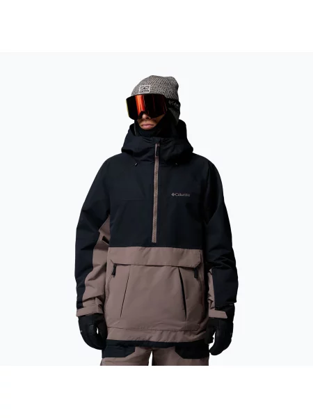 Geacă de snowboard pentru bărbați Columbia Coreshot Shell Anorak iron/black negru