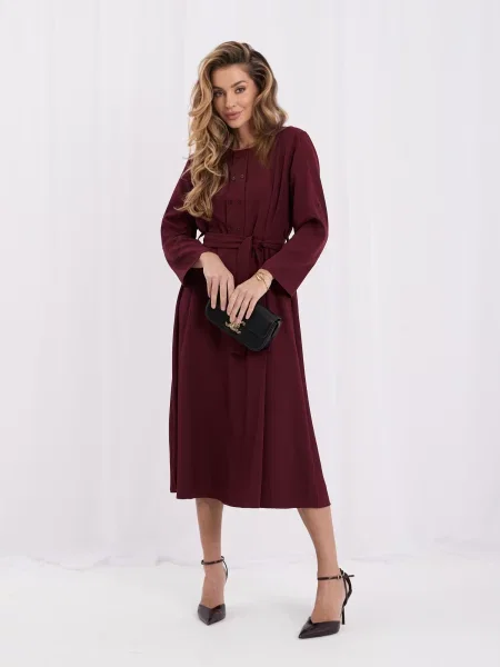 Midi haljina Italy Moda bijela