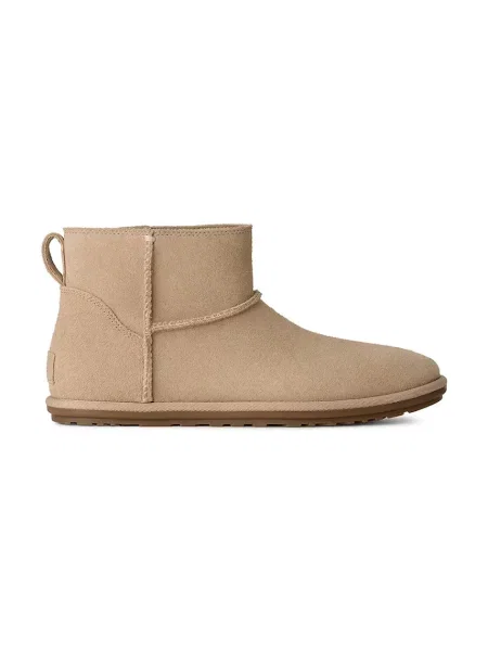 UGG W Classic Mini Deconstructed snehule dámske semišové béžová