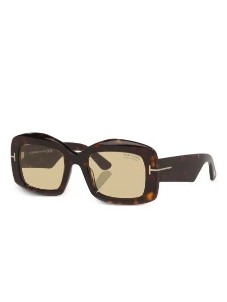 Ochelari de soare Tom Ford maro