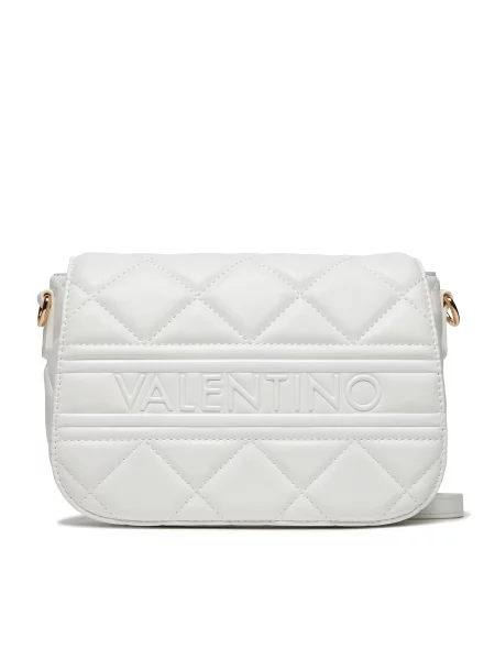 Pisemska torbica Valentino bela