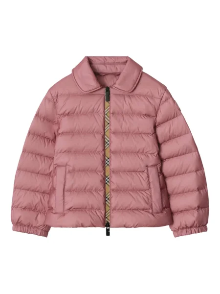 Kurtka dziecięca Burberry różowa