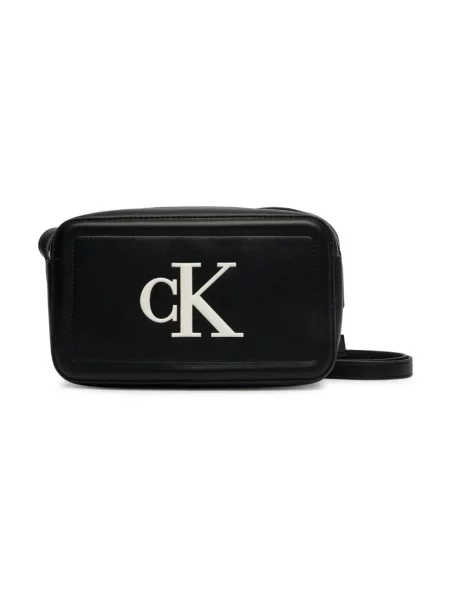 Calvin Klein Torebka Bold Ck Camera Bag czarny