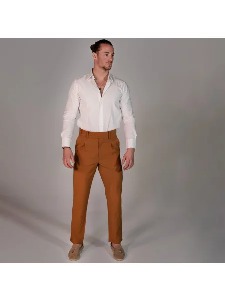 Pantaloni Thead. maro