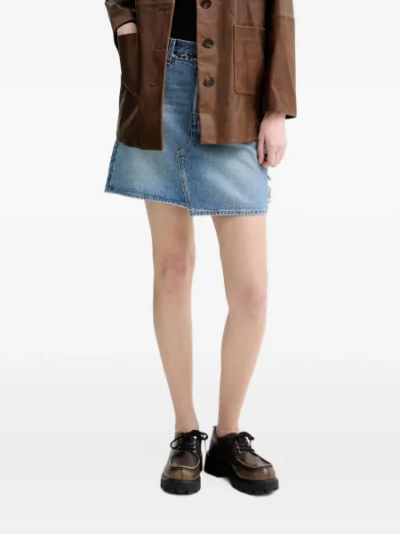 Curea Levi's® cu broderie cu cataramă cu dungi albastru