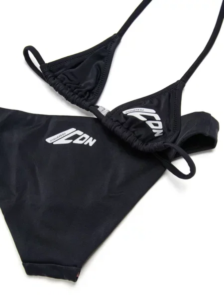 Bikini dziecięce Dsquared2 czarne