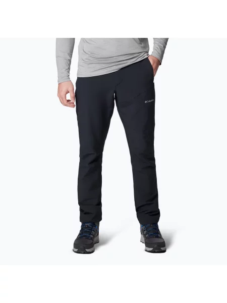 Softshellové kalhoty Columbia Tech Softshell black černé