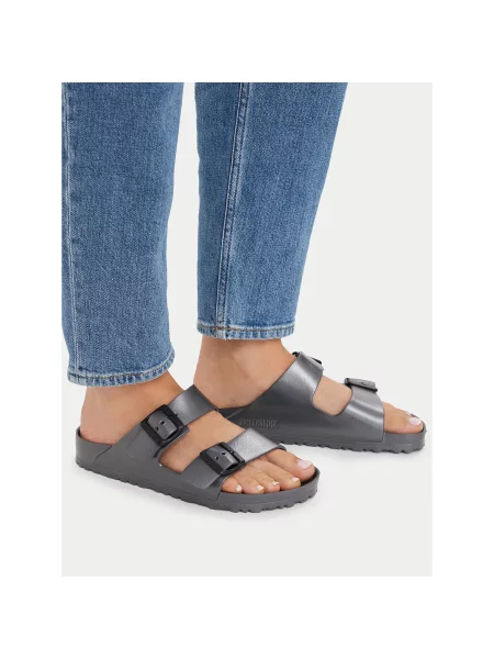 BIRKENSTOCK Sandále Arizona antracitová sivá