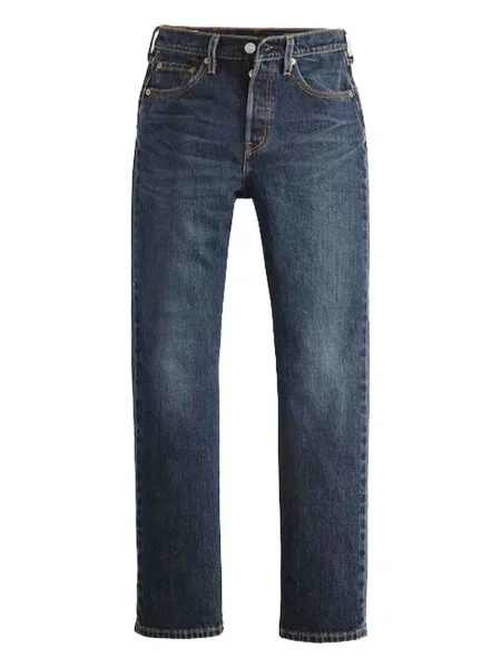 Blugi drepți Levi's® cu talie înaltă albastru