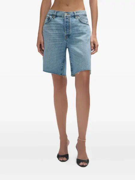 Pantaloni scurți din denim Re/done albastru