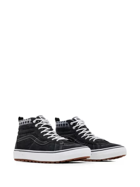 Sneakerși Vans în carouri negru
