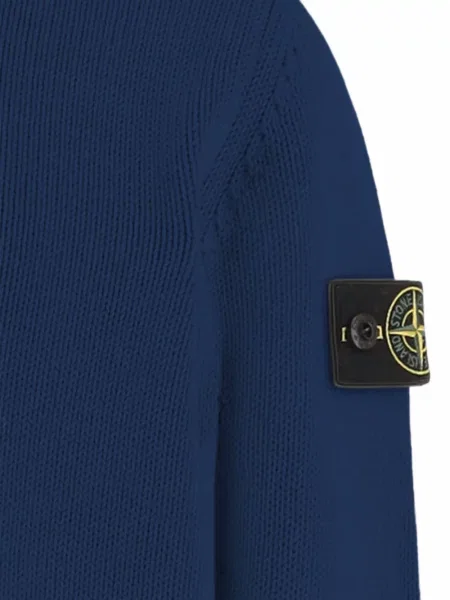 Sweter dziecięcy Stone Island niebieski