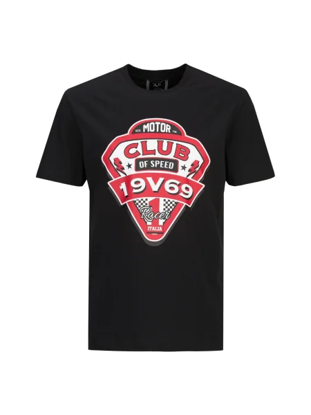 ITALIA Tricou Rafael Racing Club albastru / roșu / negru alb