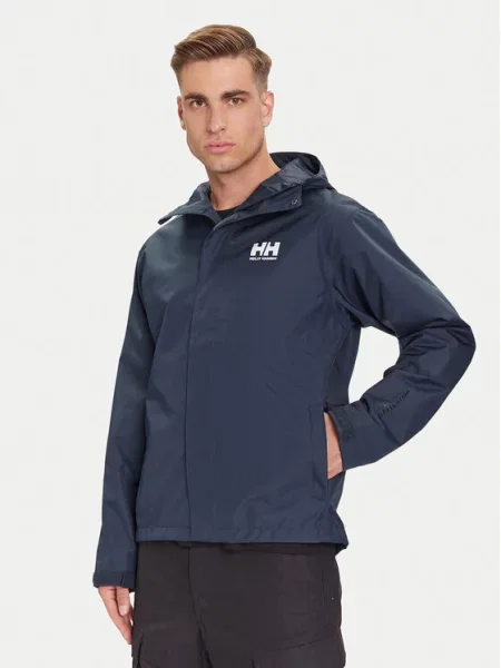 Kurtka Helly Hansen Seven J w kolorze ciemnoniebieskim S niebieska