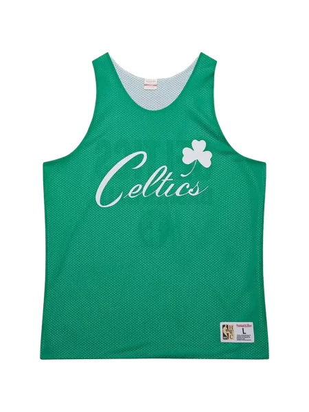Cămașă Mitchell & Ness tricotate cu autograf verde