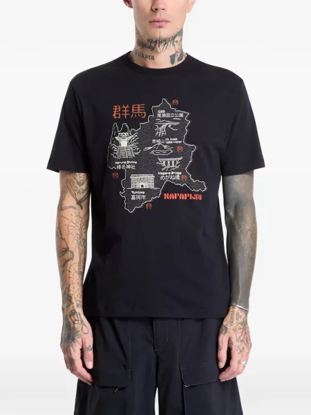 Tricou Napapijri cu imagine negru