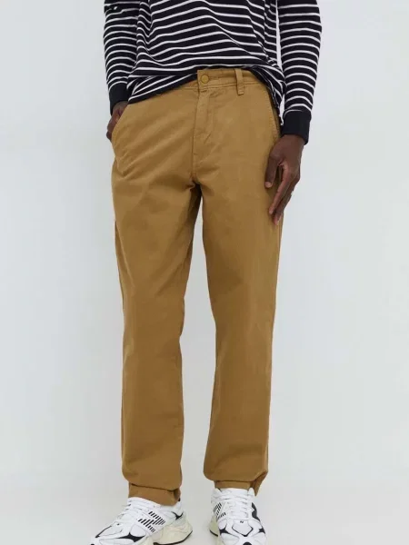 Levi's spodnie proste żółty