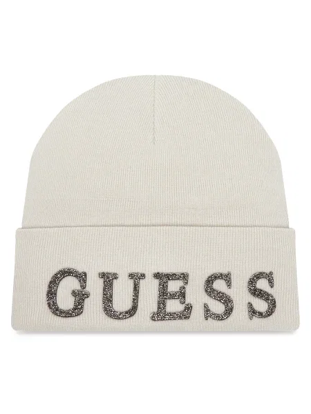 Guess Căciulă Écru bej