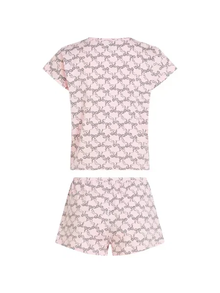 Pijamale Karl Lagerfeld cu funde roz