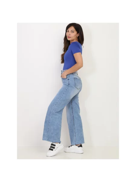 Top La Modeuse albastru