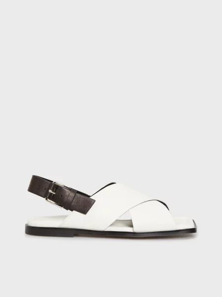 Шкіряні Сандалії PRPY білий