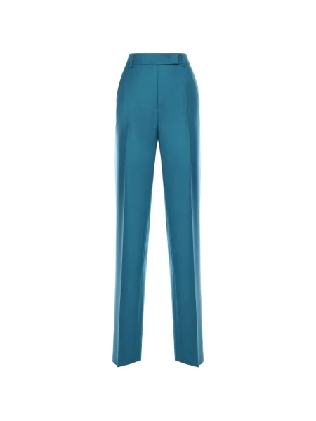 Pantaloni Max Mara albastru