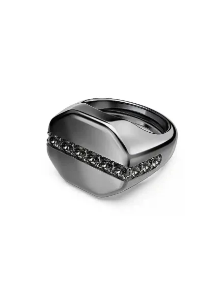 Pečatni prstan Swarovski DEXTERA siva