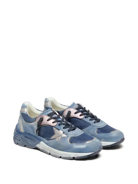 Szarvasbőr sneaker Golden Goose kék