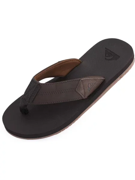 Japonki Quiksilver Coastal Oasis Ii brązowe