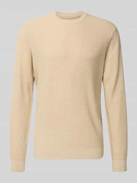 Sweter z dzianiny z prążkowanymi wykończeniami Mcneal