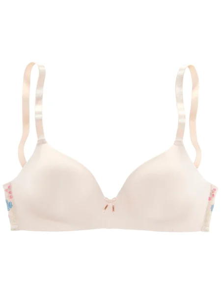 LASCANA Sutien cyan / roz pal / murdar alb
