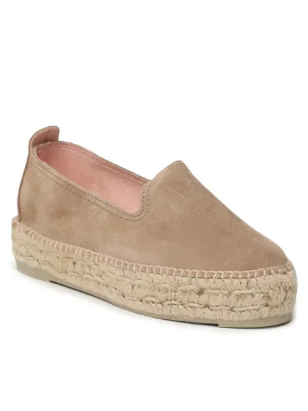 Manebi Espadrile Double Sole Espadrilles W D0 bej