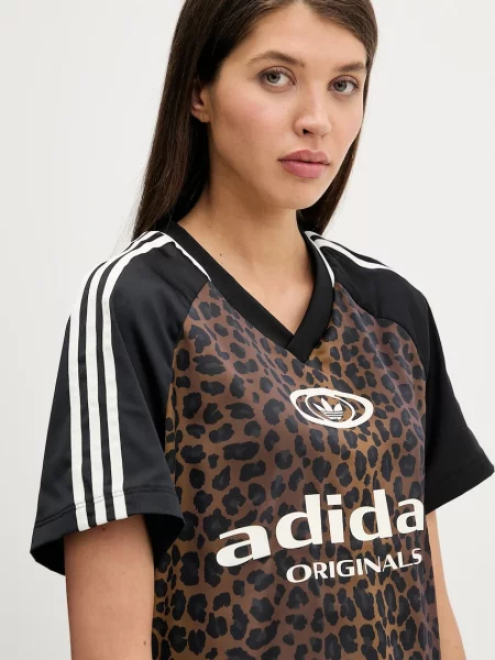 Футболка Adidas Originals коричневая