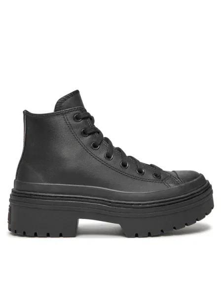 Converse Зимни обувки Chuck Taylor All Star Lugged Heel Leather Platform черен
