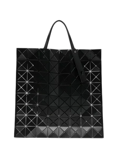 Geantă shopper Bao Bao Issey Miyake cu imprimeu geometric negru
