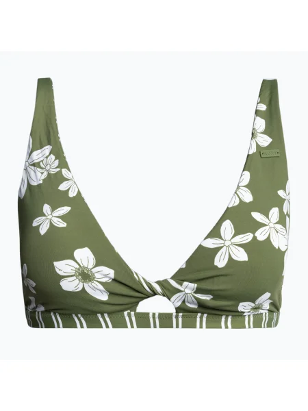 Olcsóbban. Fürdőruha felső ROXY Retro Revo Twist Bra loden green surfrider spirit s. Méret: L zöld