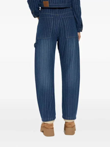 Pantaloni Munthe cu dungi albastru