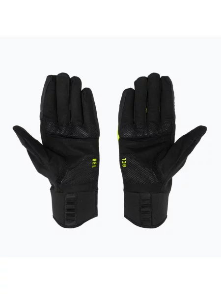 Rękawiczki rowerowe Northwave Fast Gel żółte